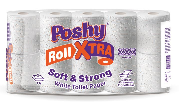 Jubliee Poshy Roll Xtra Toilet Tissue Ten Pack